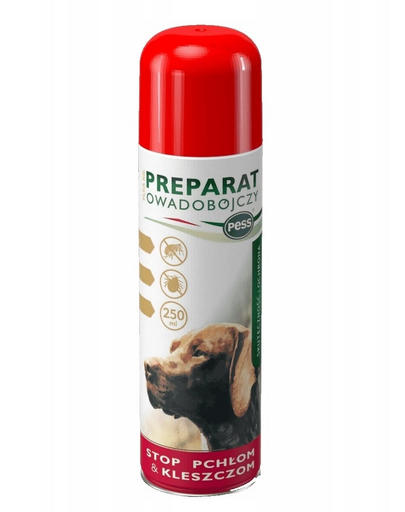 PESS Flea-Kil Plus Preparat impotriva puricilor si capuse, pentru caini 250 ml