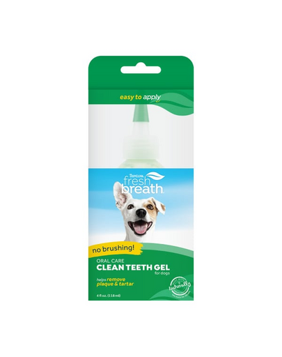 TROPICLEAN Fresh Breath Clean Teeth Oral Care Gel Dog 118ml Gel pentru igiena orala a cainilor