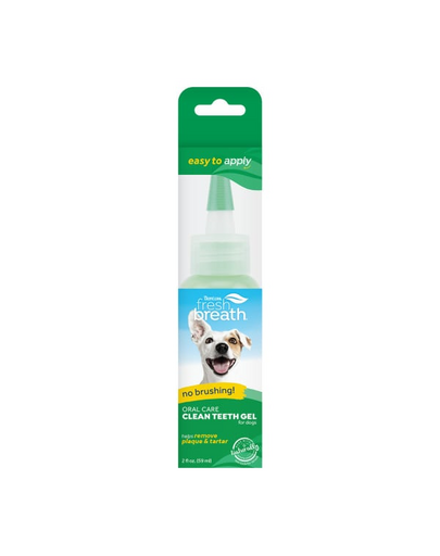 TROPICLEAN Fresh Breath Clean Teeth Oral Care Gel Dog 59ml Gel igiena orala pentru caini