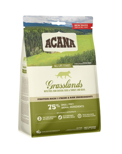 ACANA Grasslands Cat 340g mancare pisici de toate varstele