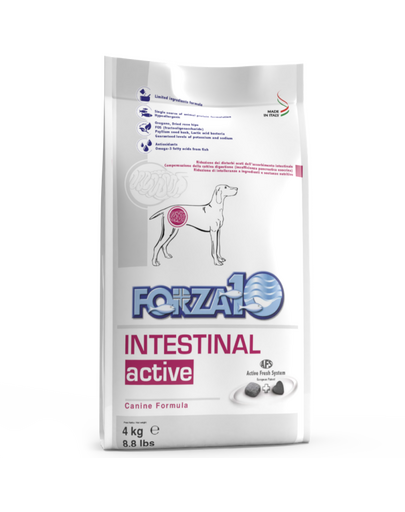 FORZA 10 Intestinal Active Dietă nutraceutică pentru probleme digestive 4 kg