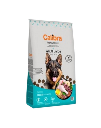 CALIBRA Dog Premium Line Adult Large hrana uscata pentru caini de talie mare 12 kg