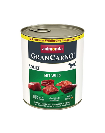 ANIMONDA Grancarno Adult carne vanat conserva pentru caini 800 g