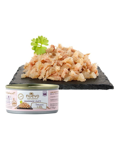 NUEVO Handmade Jelly Filet de ton in gelatina pentru pisici 70 g