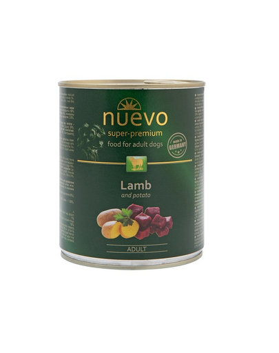 NUEVO Adult miel si cartofi conserva 800 g pentru caini