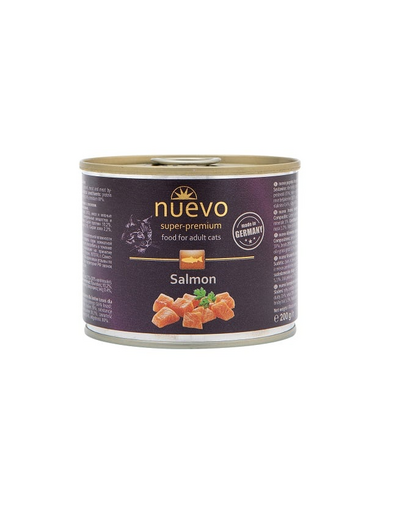 NUEVO Adult Cat somon conserva pisica 200 g