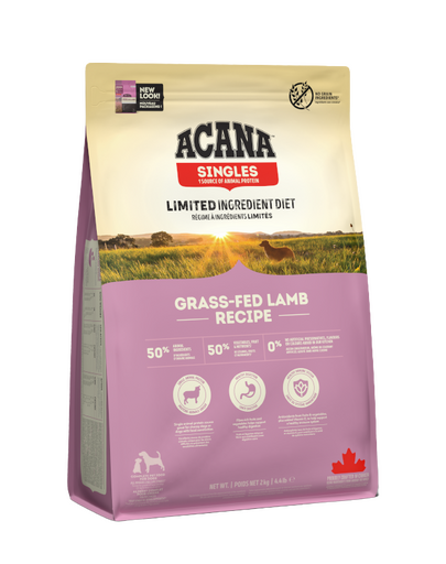 ACANA Grass-Fed Lamb hrana uscata caini toate rasele si varstele, cu miel 2 kg