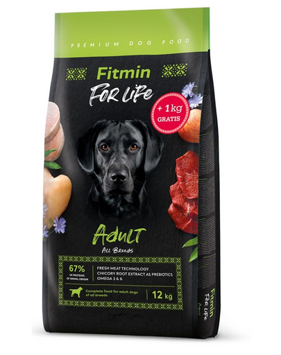 FITMIN Dog For Life Adult 12 + 1 kg