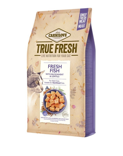 CARNILOVE Cat True Fresh Fish 1.8 kg hrana cu peste pentru pisici adulte