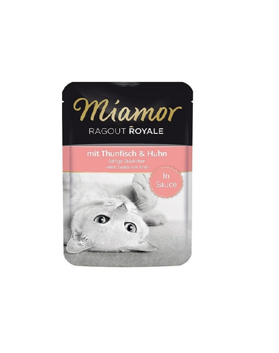 MIAMOR ragout Royal ton și pui în sos 100 g