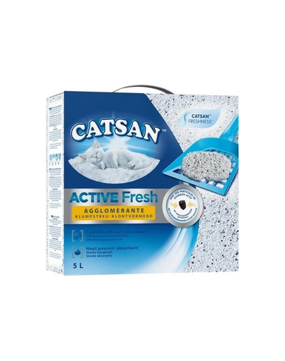 CATSAN Extra Fresh 5L asternut pentru pisici din bentonita