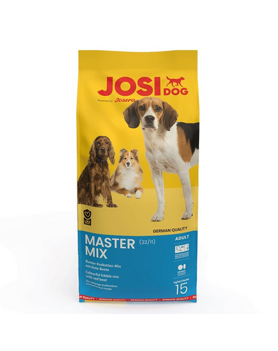 JOSERA JosiDog Master Mix 15kg + Frisbee GRATIS