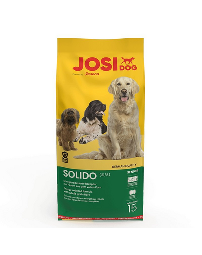 JOSERA JosiDog Solido 15 kg hrana uscata caini cu activitate redusa + Frisbee GRATIS