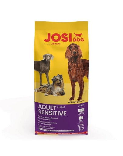 JOSERA JosiDog Adult Sensitive 15 kg + Frisbee GRATIS