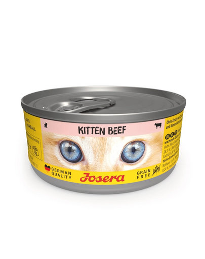 JOSERA Kitten Conserve pentru pisoi cu vita 6 x 200g