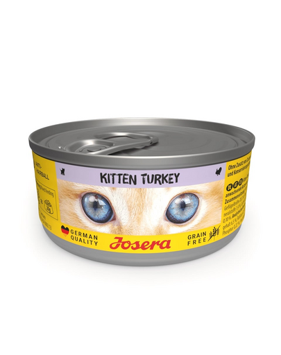 JOSERA Kitten Curcan hrana umeda pentru pisoi conserve 6 x 200g