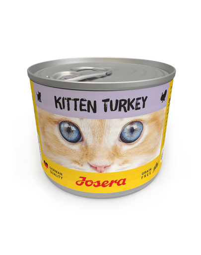 JOSERA Kitten Turkey mancare umeda pentru pisoi conserva 200g