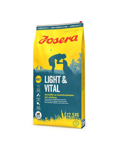 JOSERA Light&Vital 12,5 kg hrana caini adulti, reducere si controlul greutatii