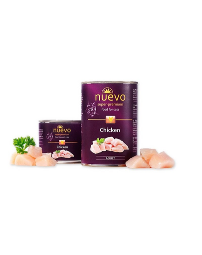 NUEVO Adult Cat cu pui 400 g conserva hrana pisici