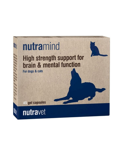 NUTRAVET Nutramind 45 supliment caini si pisici, suport creier si functia mentala