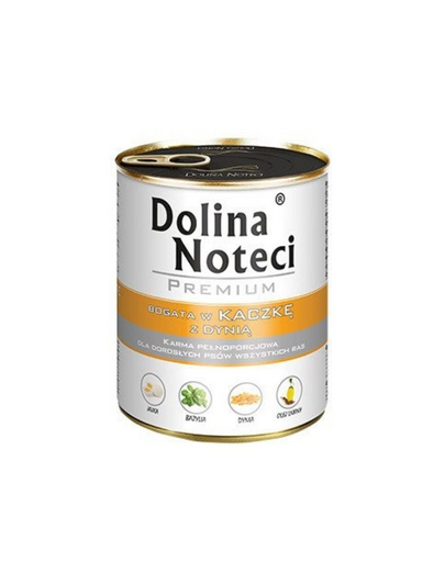 DOLINA NOTECI Premium bogat în rață cu dovleac 800 g