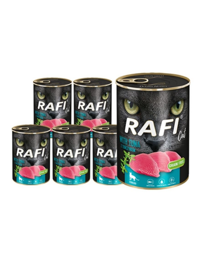 DOLINA NOTECI RAFI Cat adult sterilised Consereve hrana pisici sterilizate, cu ton 12x400 g