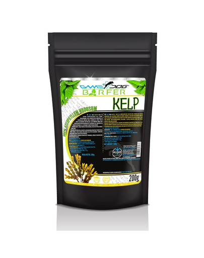 GAME DOG BARFER Kelp Supliment alimentar pentru caini, cu alge marine 200 g