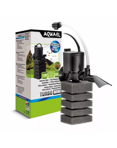 AQUAEL Turbo Mini filtru acvariu pentru acvarii de apa dulce