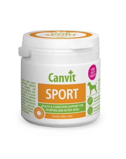 CANVIT Sport 100g Vitamine pentru caini cu un nivel crescut de activitate