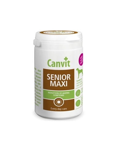 CANVIT Dog Senior Maxi 230 g complex de vitamine pentru cainii seniori de talie mare