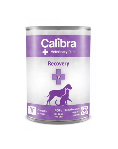 CALIBRA Veterinary Diet Dog&amp;Cat Recovery 400 g conserva hrana caini si pisici aflati in recuperare