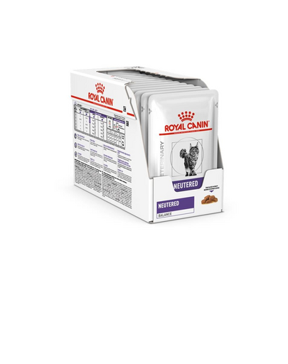 ROYAL CANIN VHN Cat Neutered Balance 48x85g hrana umeda pisici adulte cu tendinta de ingrasare, de la sterilizare pana la 7 ani