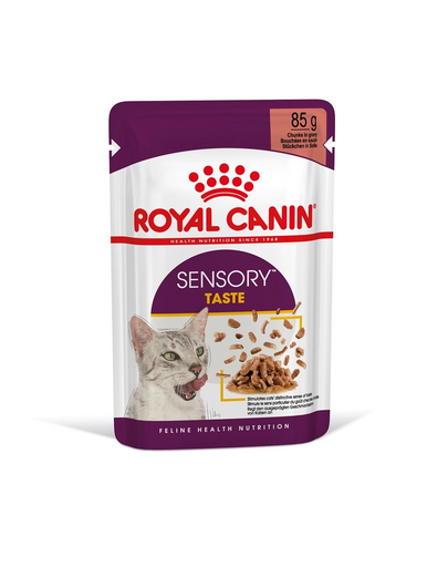 Royal Canin Sensory Taste jelly 24x85 g bucati in sos pentru pisici…