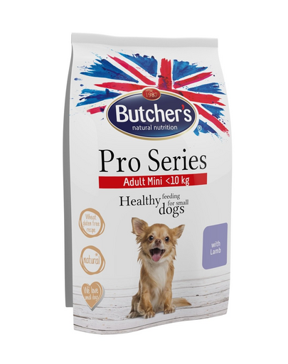 BUTCHER'S ProSeries Dog Dry cu miel pentru caini rasa mica 2x800 g