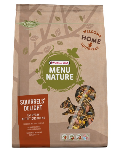 VERSELE-LAGA Menu Nature Squirrel's Delight 600g mix hrana veverite