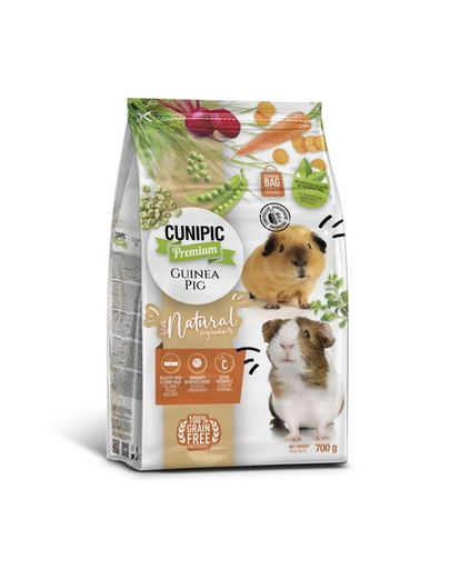 CUNIPIC Premium Guinea Pigs 700g hrana porcusori Guineea