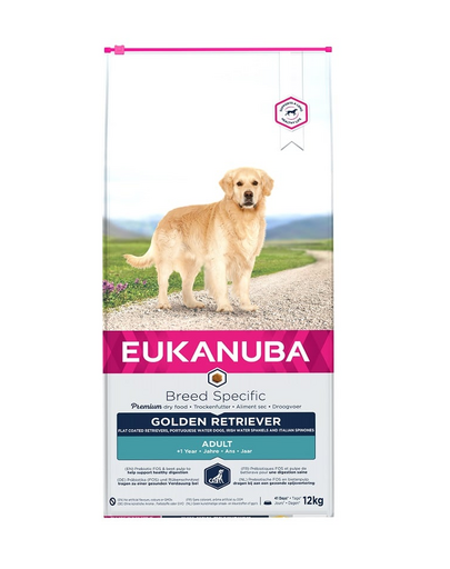 EUKANUBA Adult Breeds Specific Golden Retriever Chicken Hrana uscata caini adulti 12 kg