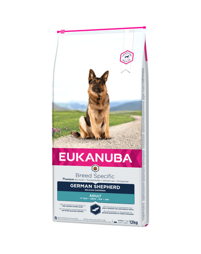 EUKANUBA Adult Breeds Specific German Shepherd Chicken hrana uscata caini adulti 12 kg