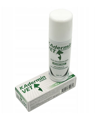 KAdermin Vet Powder spray 125 ml spray leziuni cutanate animale