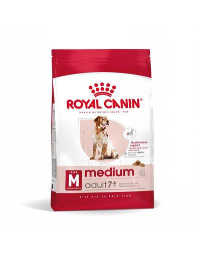 Royal Canin Medium Adult 7+ hrana uscata caine senior 15 kg