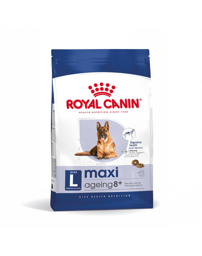 Royal Canin Maxi Ageing 8+ hrana uscata caine peste 8 ani, cu pasare 15 kg