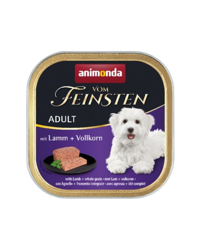 ANIMONDA Vom Feinsten Menue Hrana umeda cu miel pentru caini adulti 150g