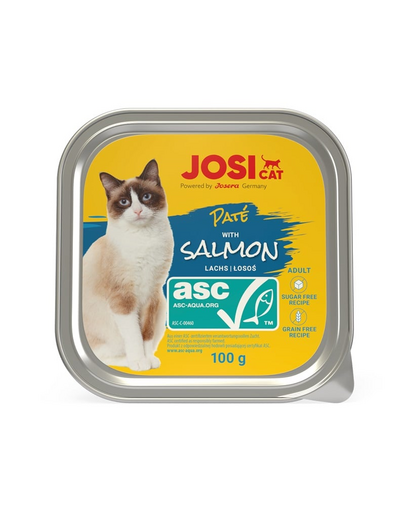 JOSERA JosiCat Pate de somon pentru pisici 100g