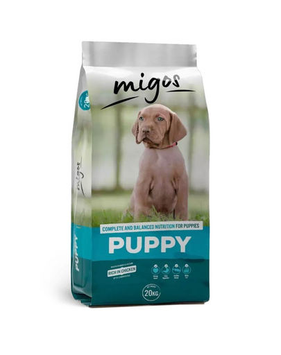 MIGOS Puppy 20 kg hrana pentru catelusi