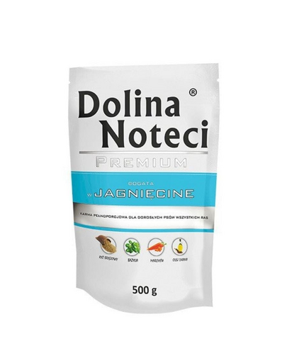 DOLINA NOTECI Premium Bogata in miel pachet hrana caini 10 x 500g