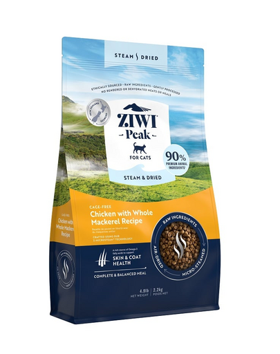 ZIWIPEAK Cat Steam & Dried hrana cu pui pentru pisici 2,2 kg