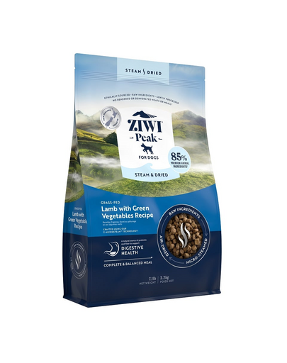 ZIWIPEAK Dog Steam & Dried hrana cu miel pentru caini 3,2 kg