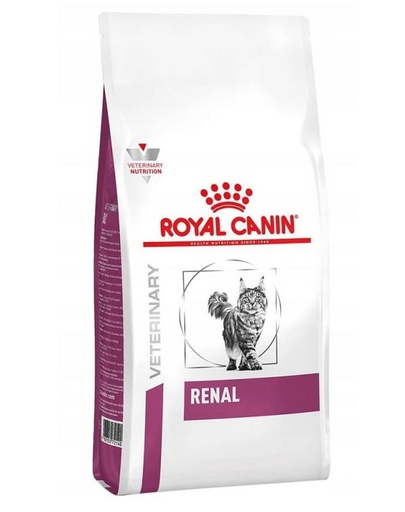 ROYAL CANIN Veterinary Diet Feline Renal 2 x 400g dieta veterinara pisici cu insuficienta renala