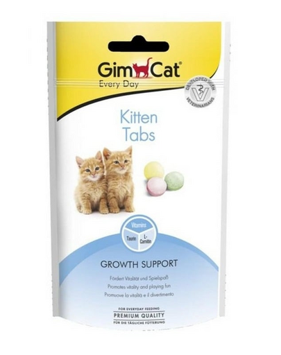 GIMCAT Every Day Tabs Kitten 40 g Recompense pentru pisoi in crestere