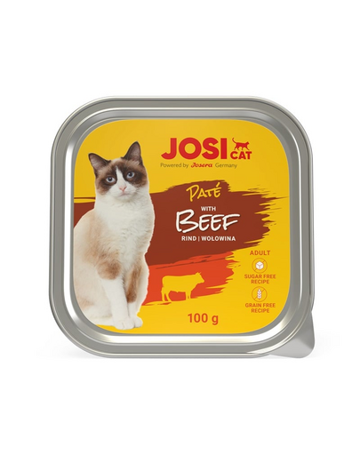 JOSERA JosiCat Pate pentru pisica, cu vita 100g